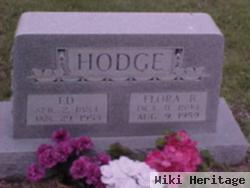 William Edward "ed" Hodge