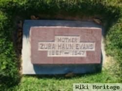 Missouri Haun "zura" Mann Evans