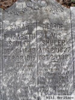 Sarah Elizabeth Shuler Shuler