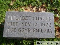 Elizabeth Hazen