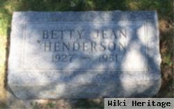 Betty Jean Henderson