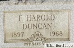 F Harold Duncan