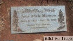 June Adele Friebel Munson