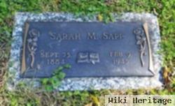 Sarah M Sapp