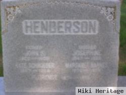 John Simcox "jack" Henderson