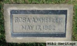 Rosa A Bauman Wheeler