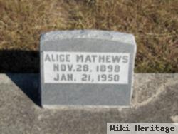 Alice Clifford Mathews