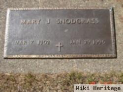 Mary J Snodgrass