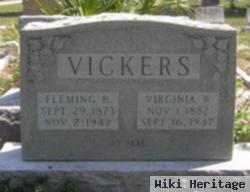 Fleming B Vickers