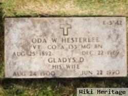 Gladys D Hesterlee