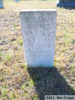 Huldah Irene Manning Williams