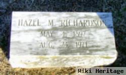 Hazel M. Richardson