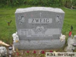 Thomas J "zapper" Zweig, Sr