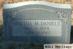 Martha M "mattie" Daniels