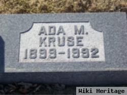 Ada M Kruse