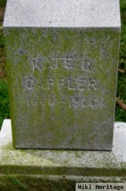 Kate G Cappler