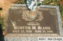 Scottie M. Blaine