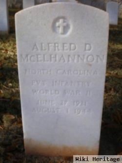 Pvt Alfred D Mcelhannon