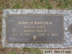 John H Bartula