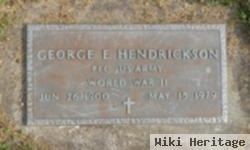 Pfc George E. Hendrickson