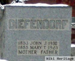 Mary T Diefendorf