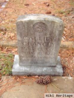 Callie F. Chancey