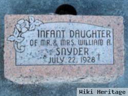 Infant Snyder