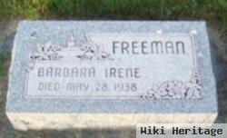 Barbara Irene Freeman