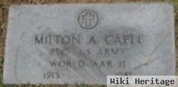 Pfc Milton A. Capel