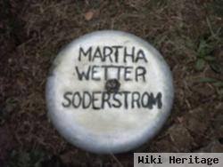 Martha Wetter Soderstrom