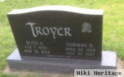 Ruth A Nelson Troyer