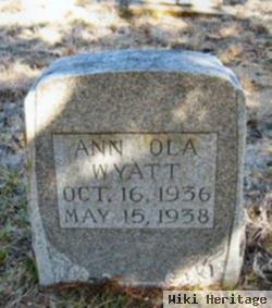 Ann Ola Wyatt