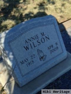 Annie M Lane Wilson