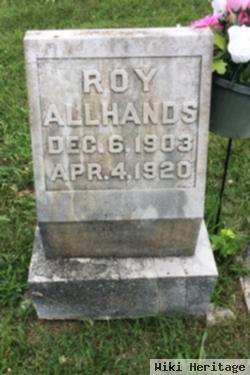 Roy Wesley Allhands