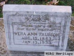 Vera Ann Faubion