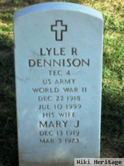 Lyle R Dennison