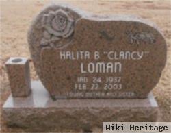 Halita B. "clancy" Loman