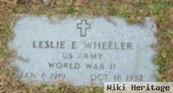 Leslie E. Wheeler