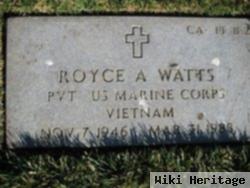 Royce A Watts