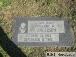 Valarie W Anderson