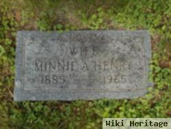 Minnie A. Hanson Henry
