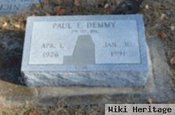 Paul E Demmy