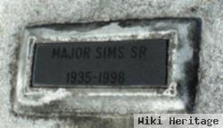 Major Sims, Sr