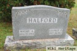 Mayme A Cook Halford