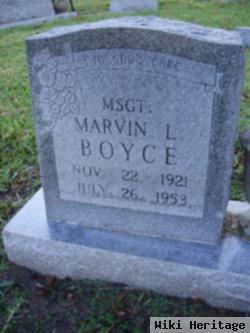 Msgt Marvin L. Boyce