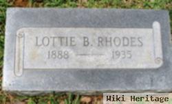 Lottie B. Rhodes