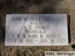 Ann Manuel Thomas