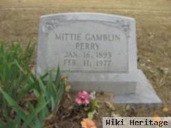 Mittie Ardella Gamblin Perry