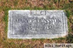 Mary F. Dunston