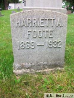 Harriett A Foote